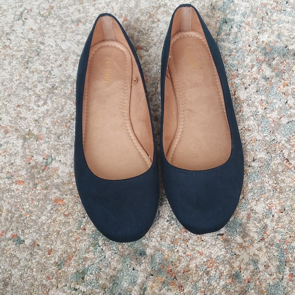 Navy blue Old Navy flats